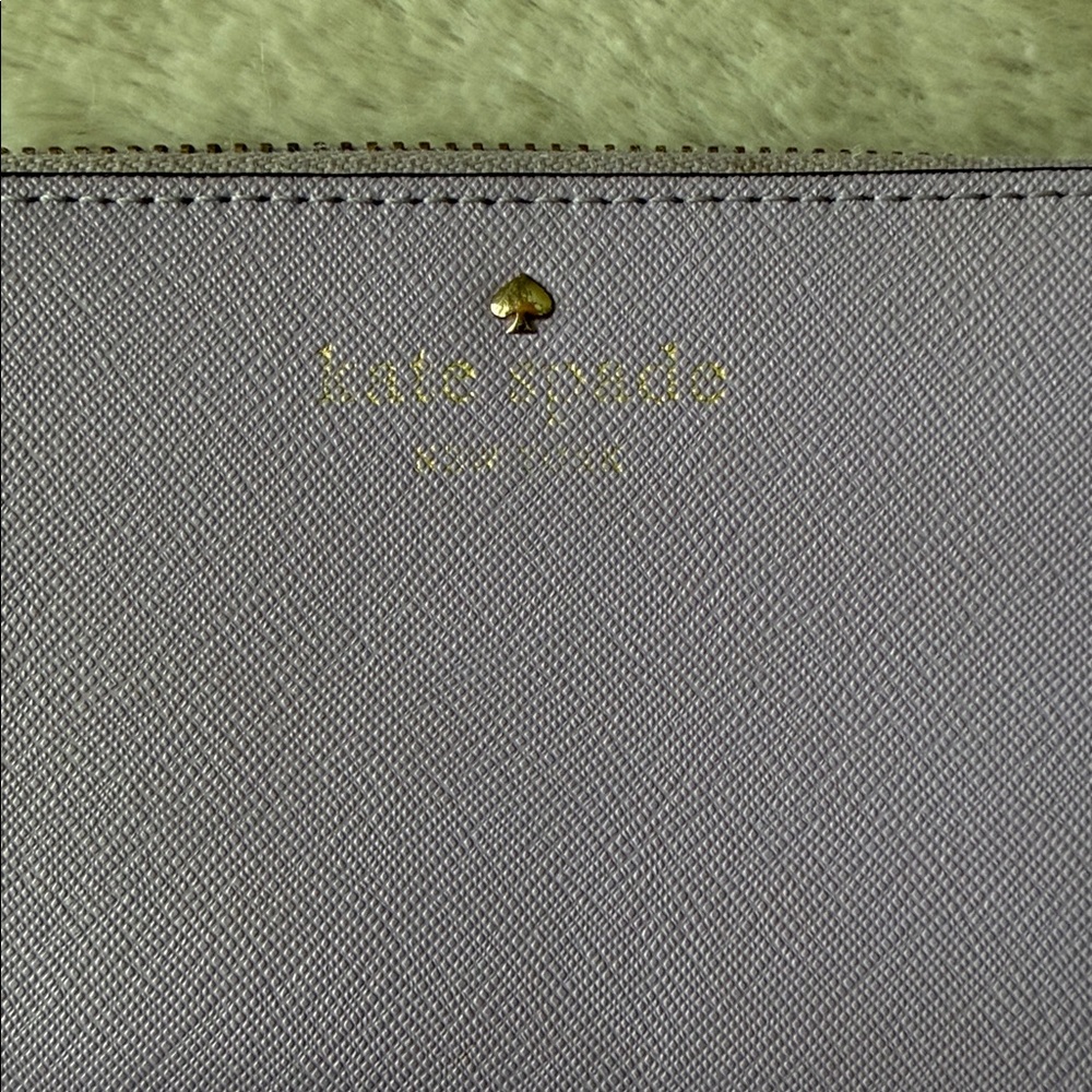 Kate Spade New York Women’s Lavender Zip Around Wallet - Picture 2 of 13